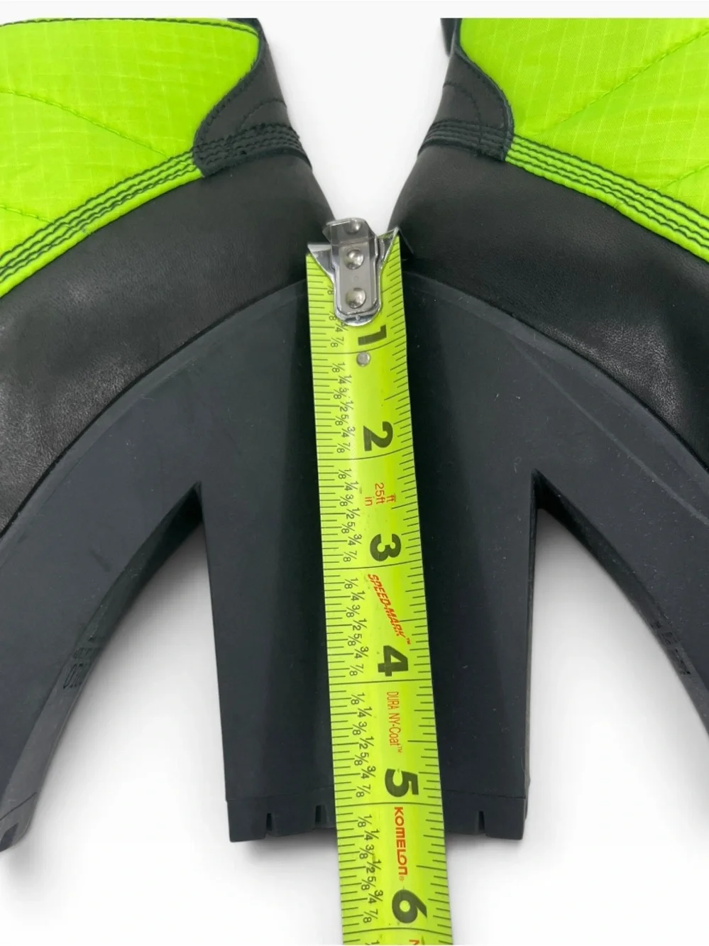 Polo Ralph Lauren Hester Platform Duck Boots in Black/Neon Green